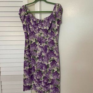 Adorable Flowered Garden Party Dress